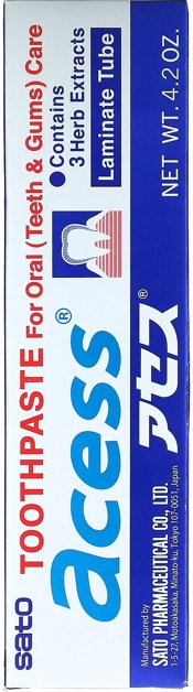 Acess, Toothpaste for Oral Care, 4.2 oz (125 g), Sato