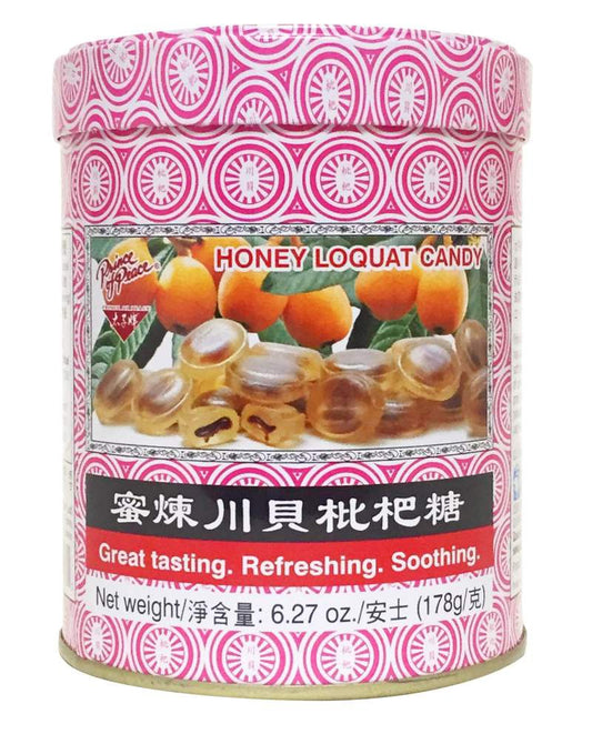 蜜炼川贝枇杷糖 Prince of Peace Brand Honey Loquat Candy 6.27 oz (178g)