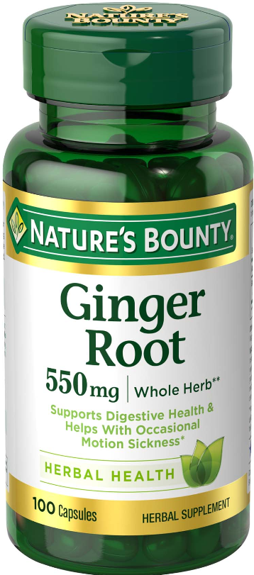 NATURE'S BOUNTY Giner Root 550mg 100caps