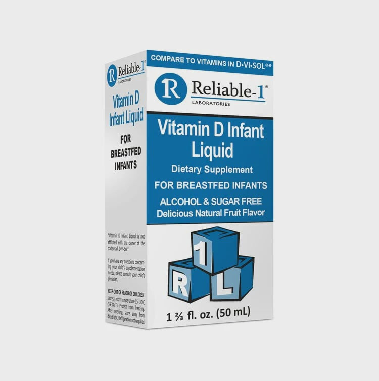 *RELIABLE 1 VITAMIN D INFANT LIQUID 50ML