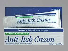 Perrigo HYDROCORTISONE CREAM 1% Anti-Itch Cream 1 Oz (28g)