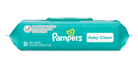 Pampers Baby Wipes, Complete Clean Fragrance Free, 80wipes