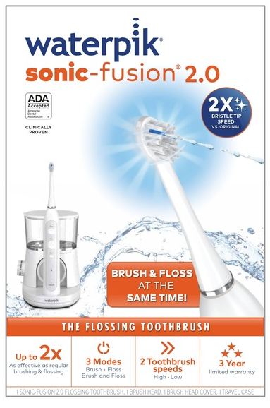 Waterpik Sonic Fusion 2.0 Flossing Toothbrush