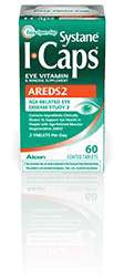 SYSTANE I-CAPS AREDS 2 EYE VITAMINS TABLETS 60 CT
