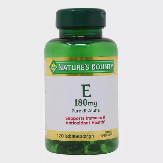 Nature's Bounty E-400Iu Pure Dl-Alpha Softgels 120 Ct