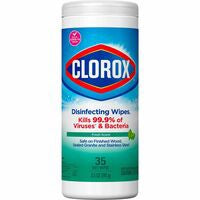 CLOROX DISINFECTING WIPES 35 WET WIPES 9.1 OZ (258g)