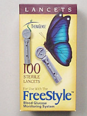 Freestyle Lancets, 100ct , LANCETS