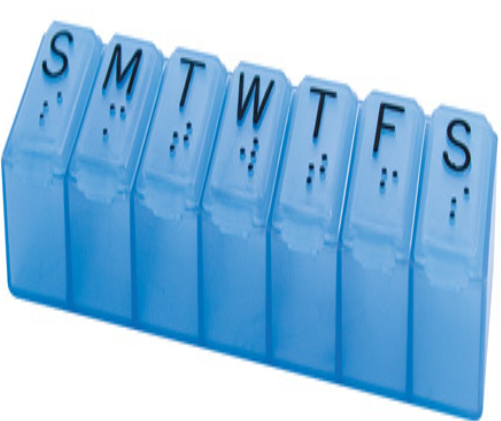 APEX PILL ORGANIZER 7 DAY MEDIUM , EACH