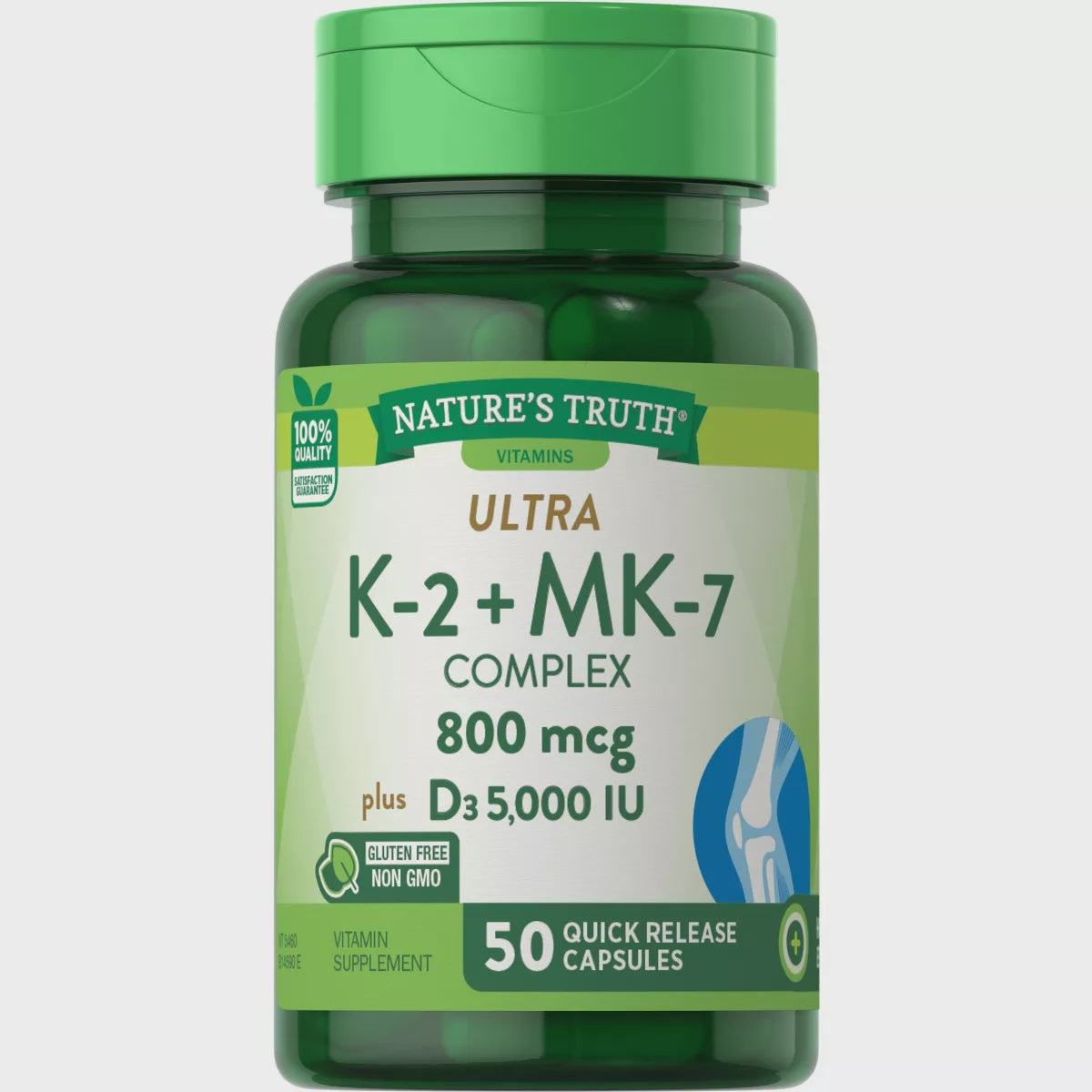 NT ULTRA K-2 +MK-7 CP 800MCG 50 RRL