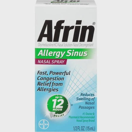 AFRIN SINUS SN 0.05% 15ML , SPRAY MEDICAL INTERNAL