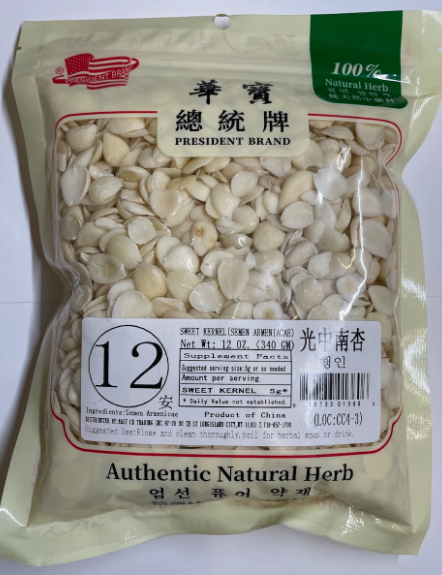 光中南杏 华宝 总统牌 PRESIDENT BRAND 12OZ
