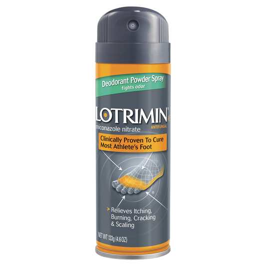 LOTRIMIN DEO POWDER SPRAY 4.6OZ