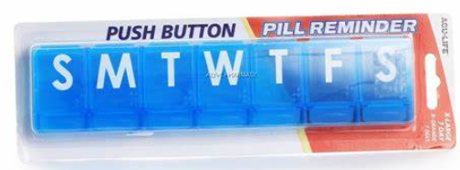 Acu-Life 7-Day Pill Reminder Large