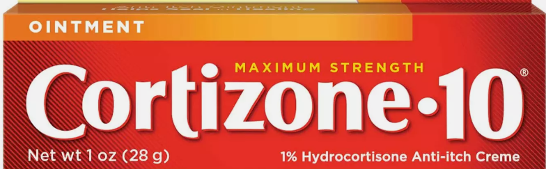 Cortizone 10 Maximum Strength Ointment 1 Oz., 1% Hydrocortisone Ointment For Itc