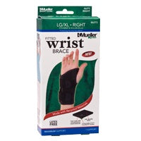 MUELLER WRIST BRACE RIGHT LARGE/X-LARGE , SUPPORTS-BRACES