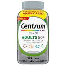 Centrum Silver Brand Adult 50+ Multivitamin (325 Tablets)