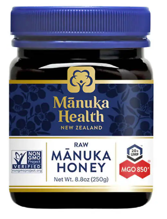 Manuka Health UMF 20+ (MGO 850+) Raw Manuka Honey 8.8 oz