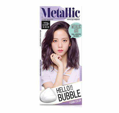 MISE EN SCENE HELLO BUBBLE FOAM METALLIE