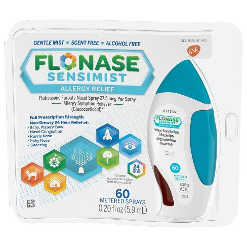 Flonase Sensimist Allergy Relief Spray, 60 Metered Sprays 1 ea