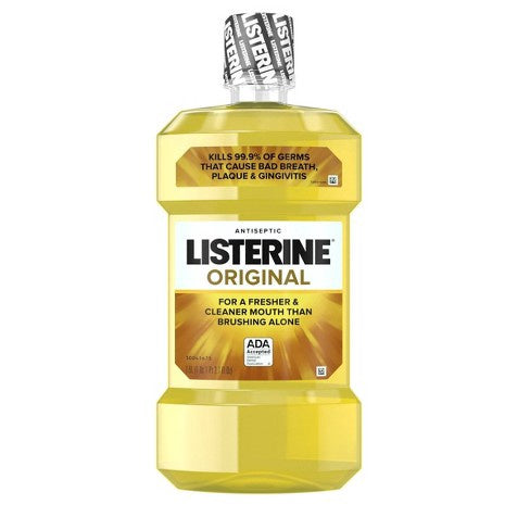 Listerine Antiseptic Oral Care Mouthwash Original - 1.5l