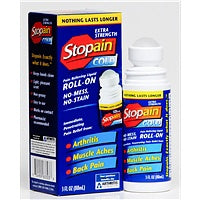 Stopain Pain Relief Extra Strength Roll-On 3 oz.
