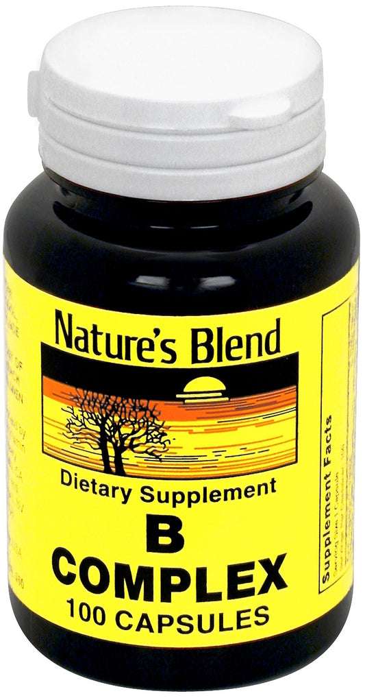 Nature's Blend B Complex Capsules 100 ct