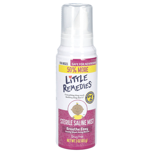 LITTLE REMEDIES STERILE SALINE MIST 3 OZ (85g)