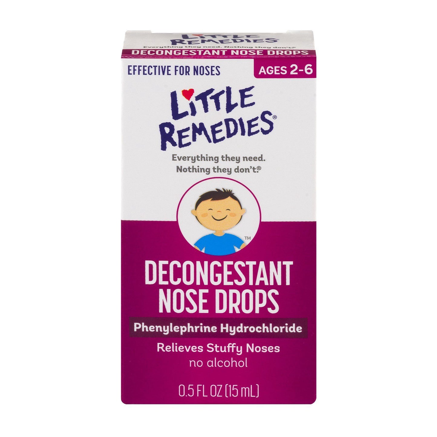 Little Noses Decongestant Nose Drops 0.50 oz