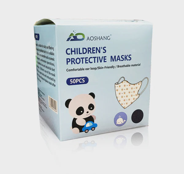 AOSHANG Children's Protective Masks 50 PCS/box (BEF >95%)
