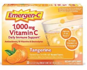 Emergen-C Vitamin C Dietary Supplement Drink Mix - Tangerine - 30ct