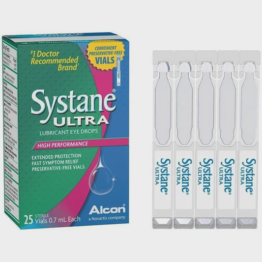 Systane Ultra Lubricant Eye Drops 0.02 oz. x 25 ct