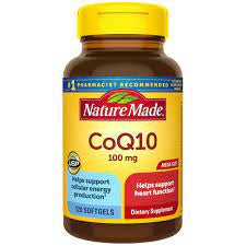 Nature Made CO Q-10 Softgel 100MG 30+10 ct Bonus Pack
