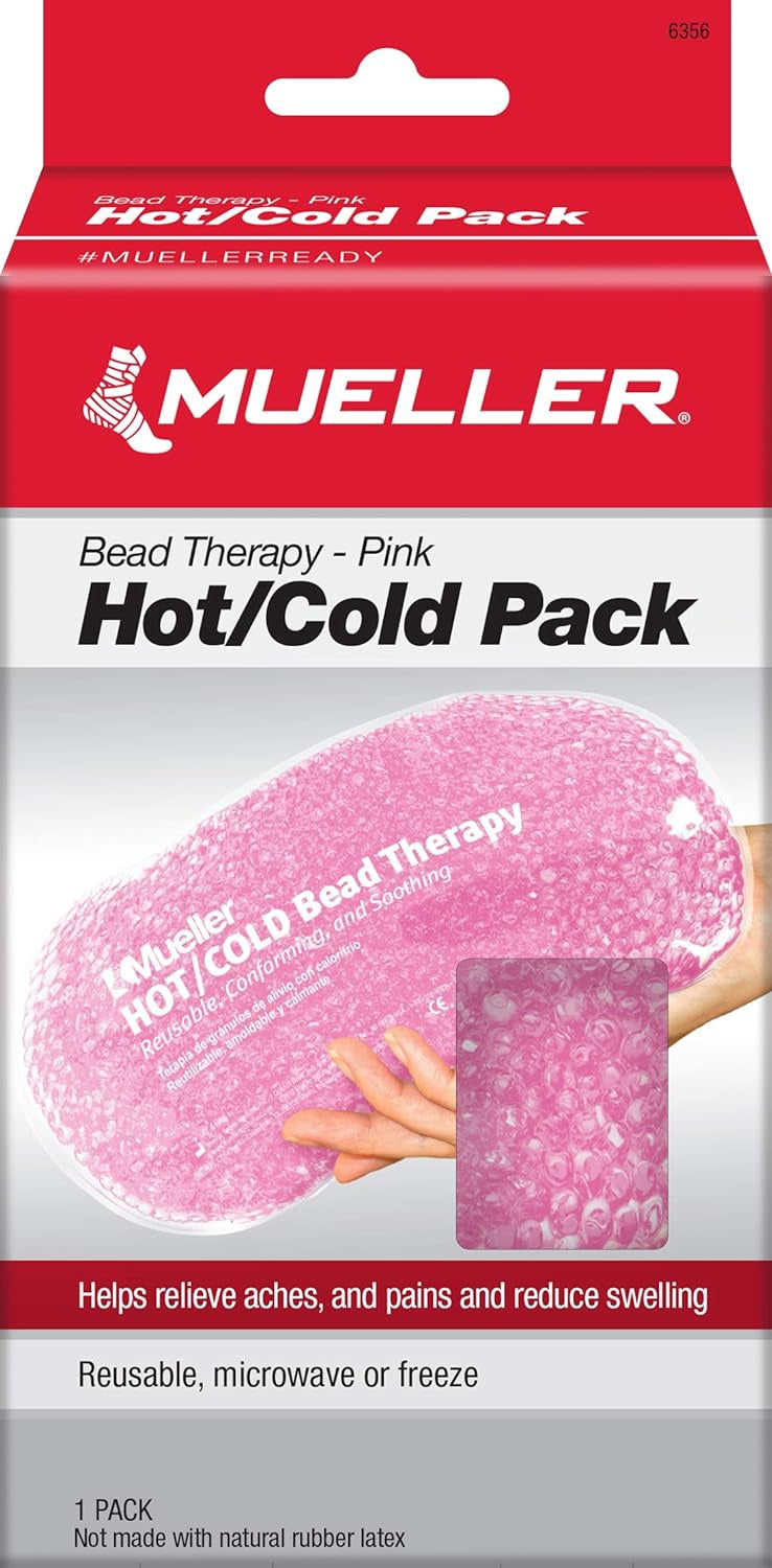MUELLER BEADED HOT/COLD PACK PINK