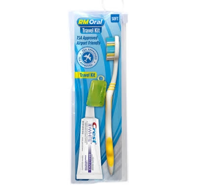 RM ORAL ADULT TRAVEL KIT T/P/B 1