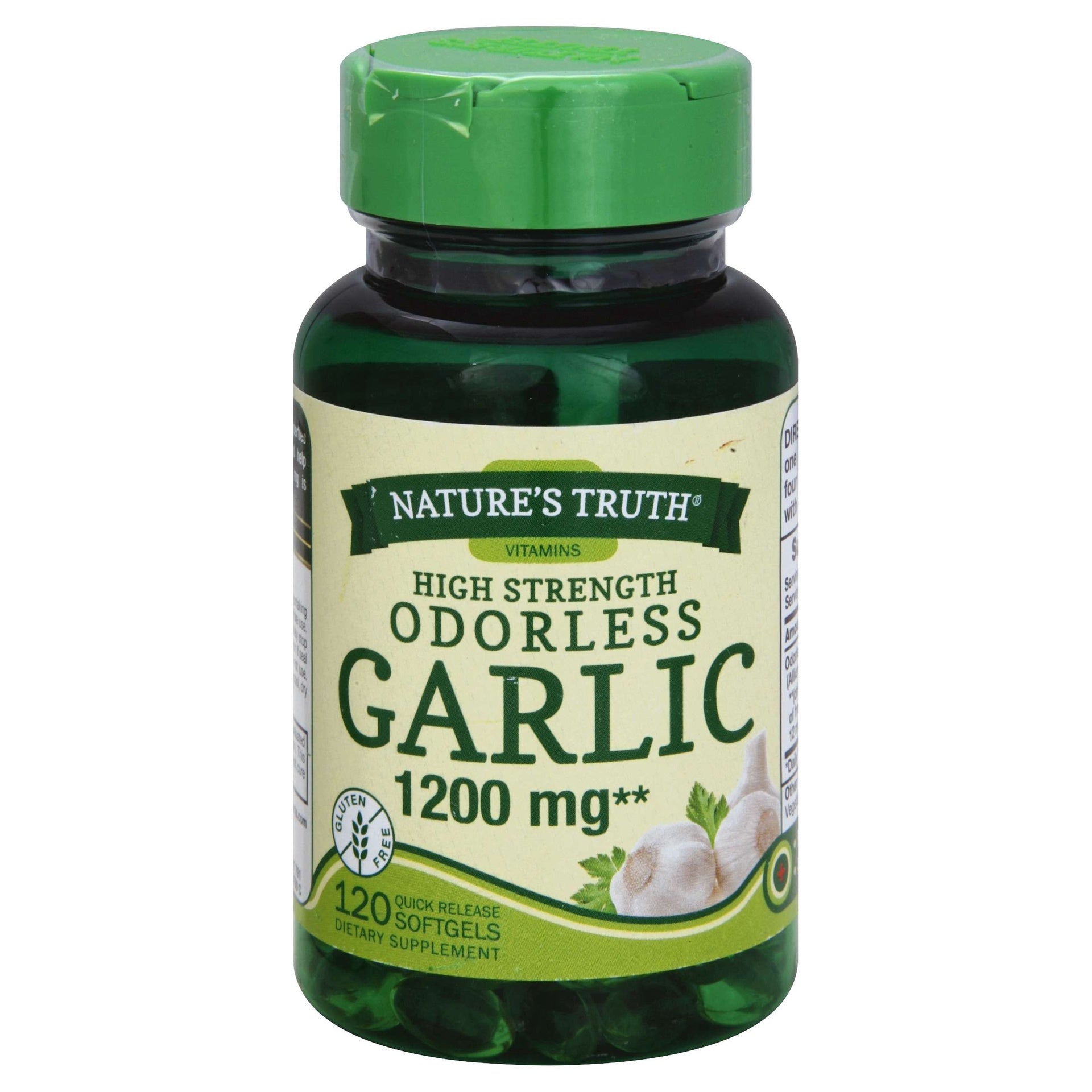 NATURE'S TRUTH GARLIC HIGH STRENGTH 120SG
