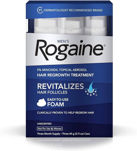 Men's Rogaine 5% Minoxidil Foam For Hair Regrowth - 2.11oz