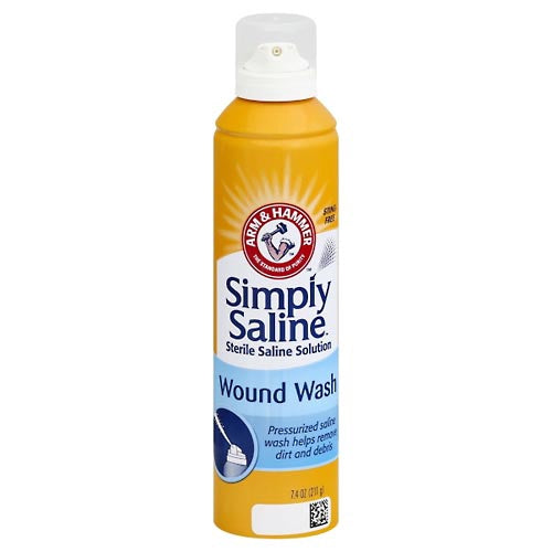 Arm & Hammer Sterile Saline, Wound Wash,7.4oz