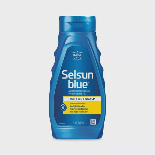 Selsun Blue Dandruff Shampoo, Itchy Dry Scalp - 11 fl oz bottle
