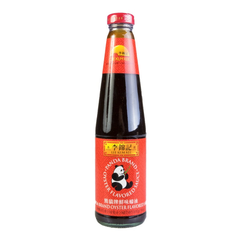 李锦记 熊猫牌鲜味蚝油 Lee Kum Kee PANDA BRAND OYSTER FLAVORED SAUCE 18 oz (510g)