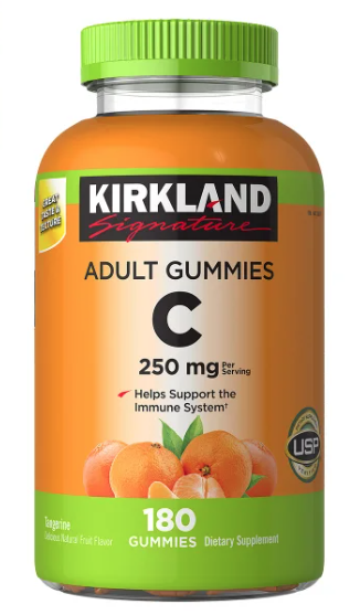 ADULT GUMMIES C 250 MG 180 GUM. (若整提销售请打2 bottles））