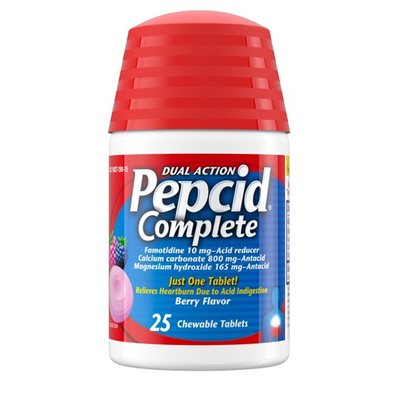 PEPCID COMPLETE 25 CHEWABLE TABLETS