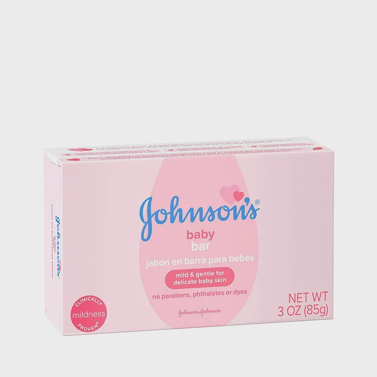 Johnsons Baby Soap Bar For Face And Body, Gentle Fragrance - 3 Oz