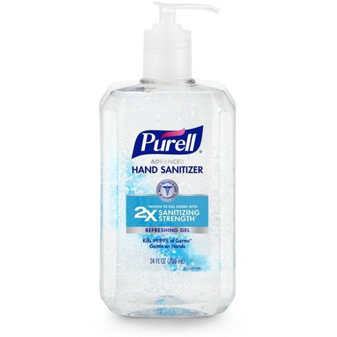 PURELL ADVANCED HAND SANITIZER REFRESHING 24 OZ