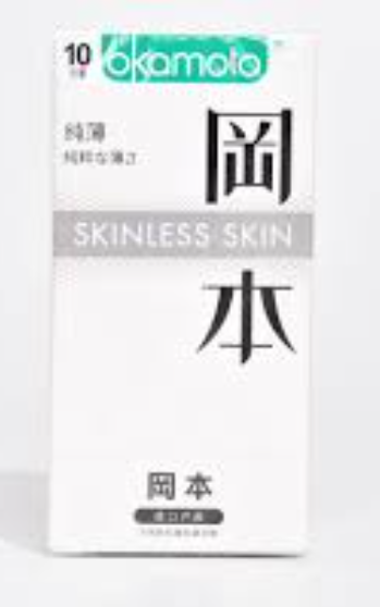 岡本 纯薄 10 片 OKAMOTO Skinless Skin 10pcs