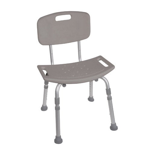 COMPLETE SHOWER CHAIR WITH BACK