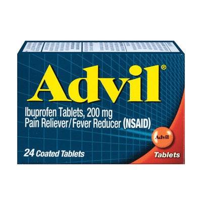 Advil Pain Reliever/fever Reducer Tablets - Ibuprofen (nsaid) - 24ct