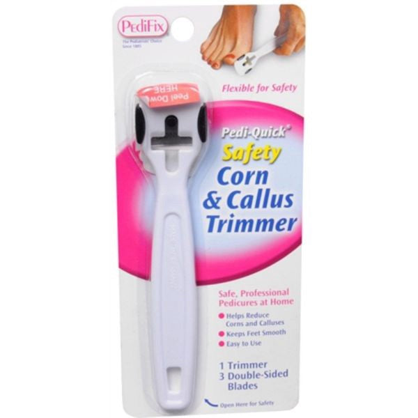 PEDIFIX PEDI-QUICK CORN & CALLUS TRIMMER