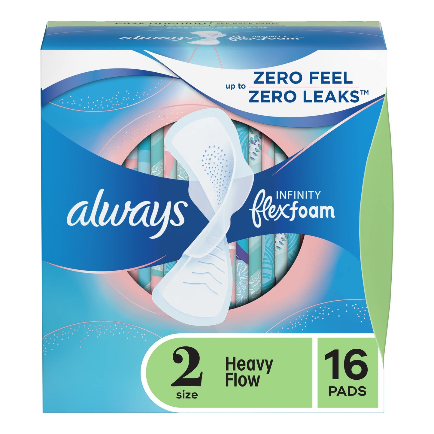 ALWAYS FLEXFOAM SIZE 2 16PADS