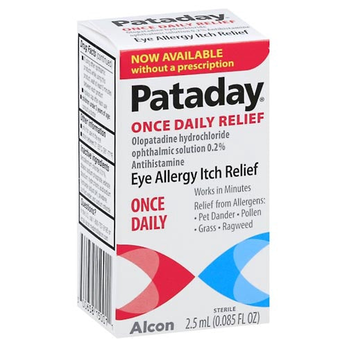 PATADAY EYE ALLERGY ITCH RELIEF 2.5ML