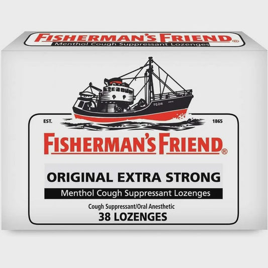 Fisherman’s Friend, Original Extra Strong Lozenges, Menthol 38 Count
